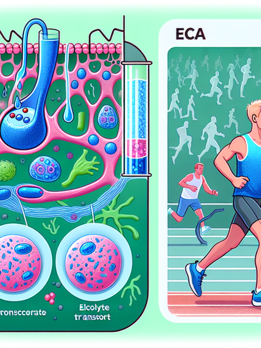 Die Rolle von ECA im Elektrolyttransport für Sportler.