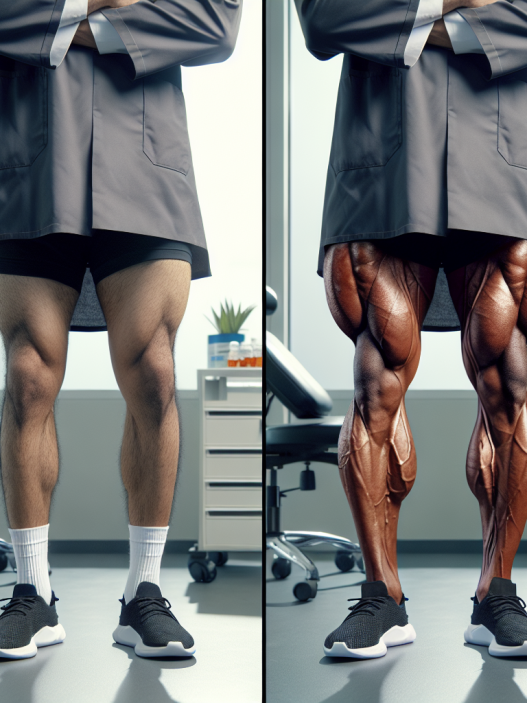 Die Wirkung von Oxandrolon auf die Beinmuskulatur