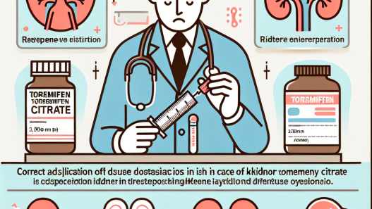 Dosierungsanpassung bei Niereninsuffizienz: Wie Toremifen citrat richtig eingesetzt wird
