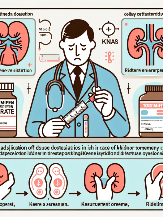 Dosierungsanpassung bei Niereninsuffizienz: Wie Toremifen citrat richtig eingesetzt wird
