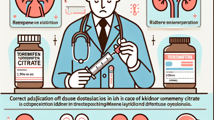 Dosierungsanpassung bei Niereninsuffizienz: Wie Toremifen citrat richtig eingesetzt wird
