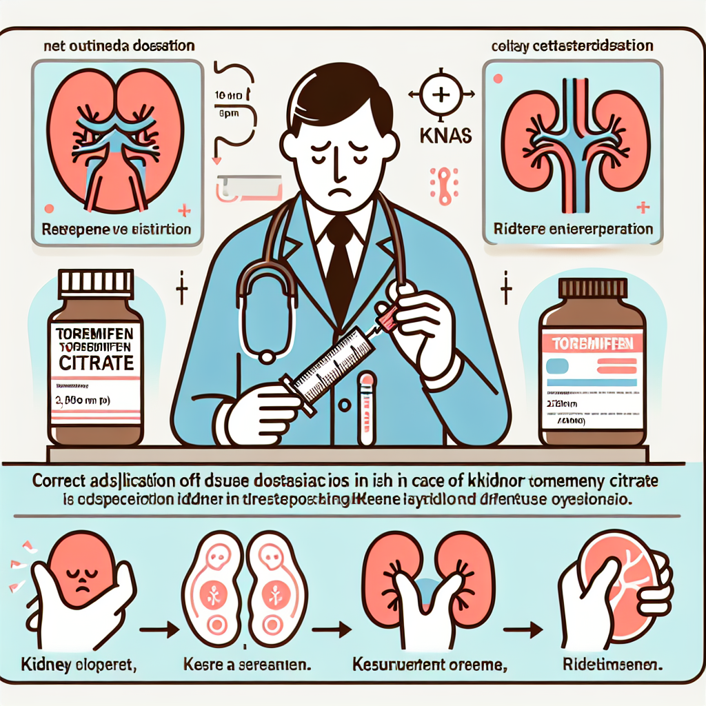 Dosierungsanpassung bei Niereninsuffizienz: Wie Toremifen citrat richtig eingesetzt wird