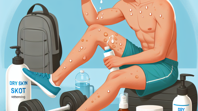 Pflege für trockene Hautstellen beim Sport: Wie Isotretinoin helfen kann