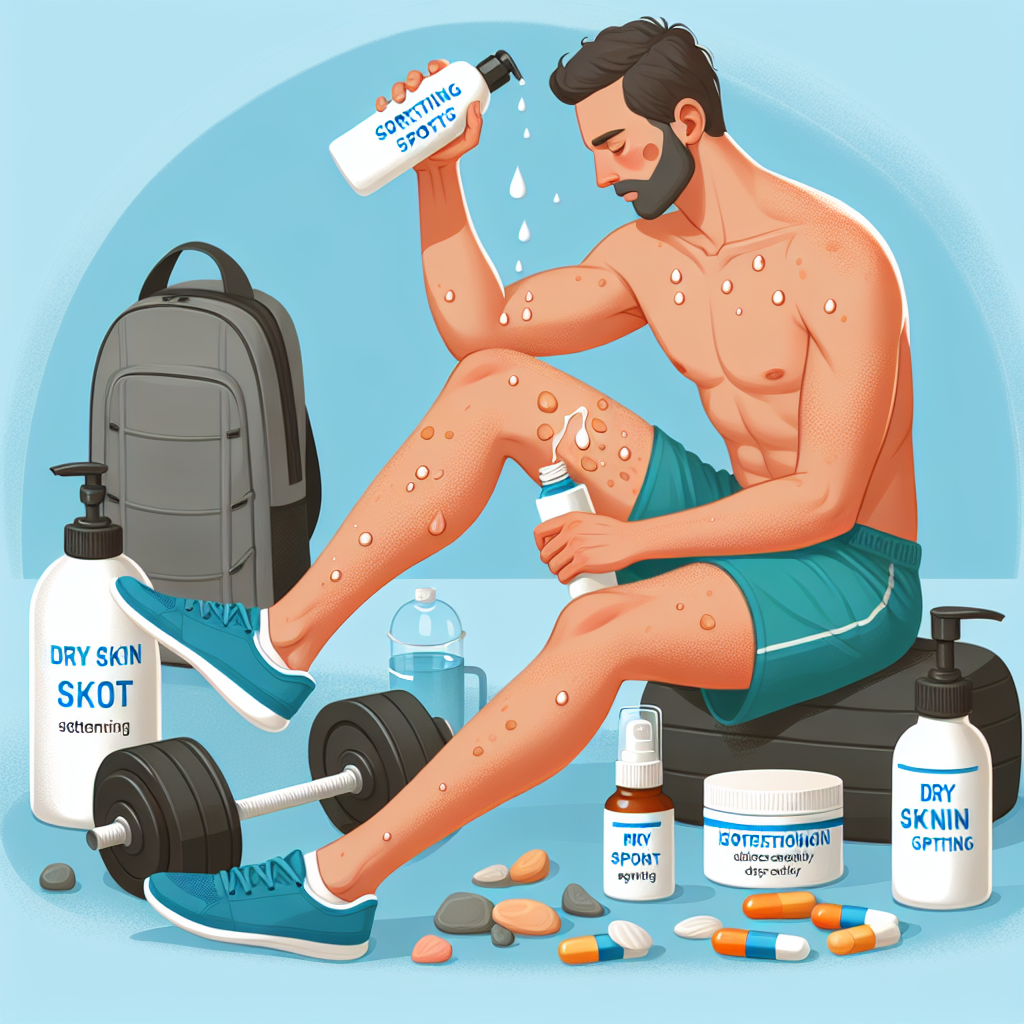 Pflege für trockene Hautstellen beim Sport: Wie Isotretinoin helfen kann