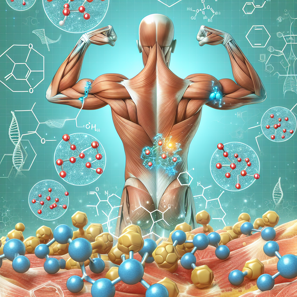 Unterstützung bei der Behandlung von Muskelschmerzen durch Peptide
