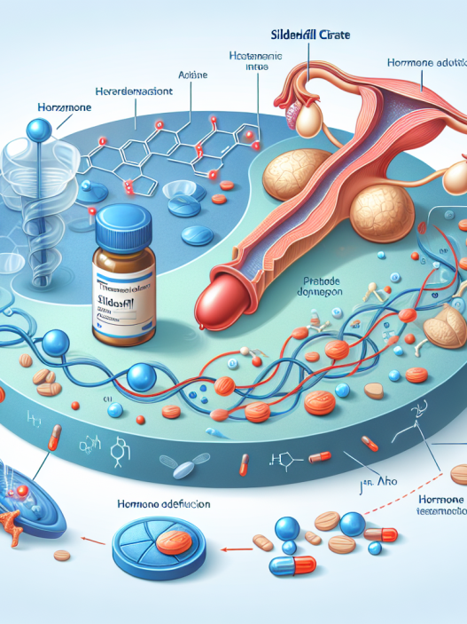 Unterstützung bei Erektionsproblemen durch Hormonmangel: Wie Sildenafil citrat helfen kann
