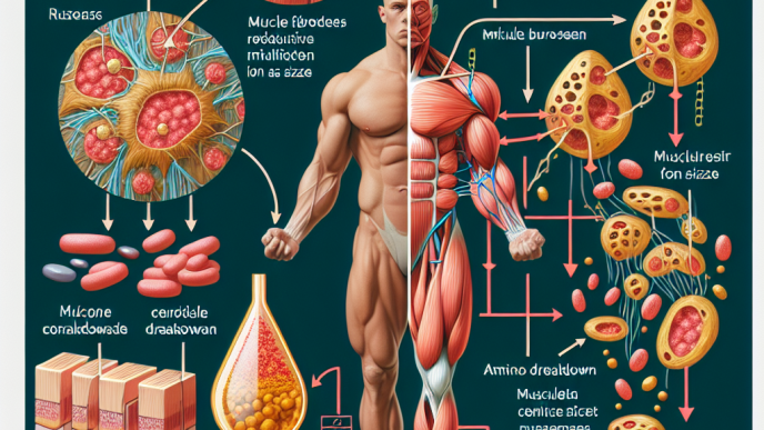 Einfluss auf Muskelproteinsynthese: Muskelmasse unter Gewichtsverlust
